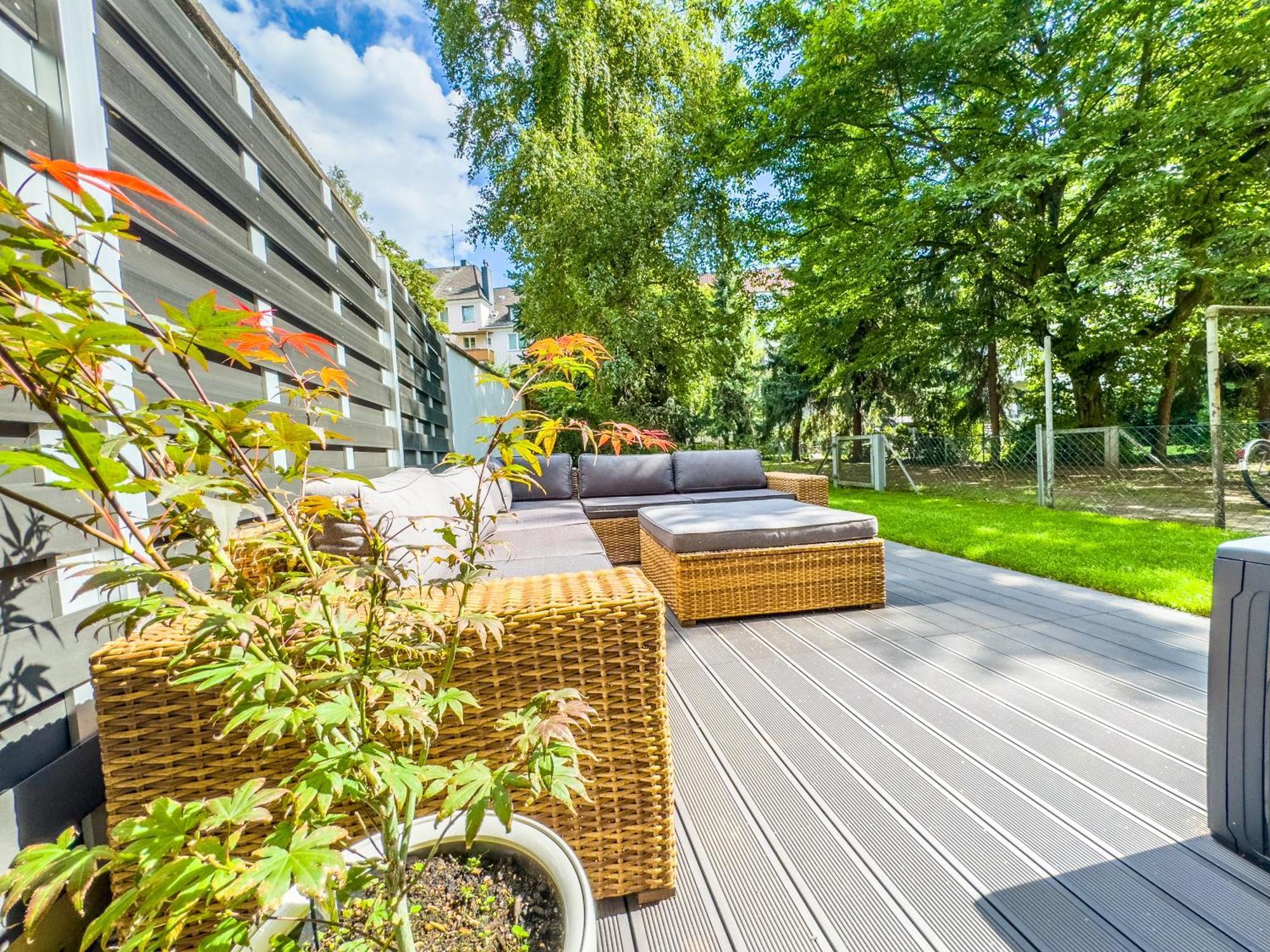 Citynah, Balkon, Grosse Kueche Und Garten Hannover Exterior photo